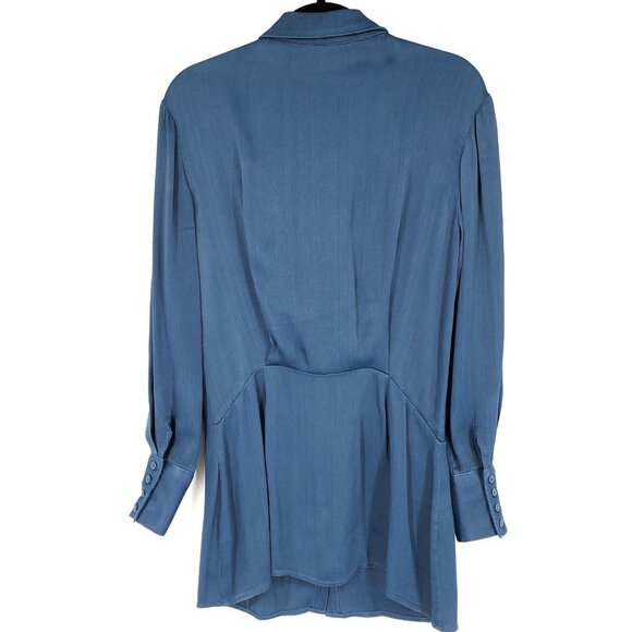 Atoir Shimmering Blue Mini Dress - Picture 6 of 10